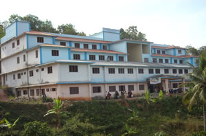 The building that houses the School of Nursing and Mercy College of Nursing